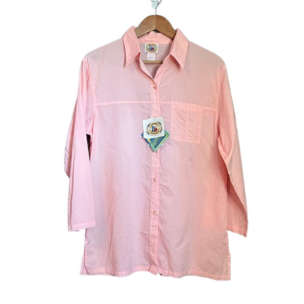 NWT! Pusser’s West Indies light pink  button down shirt‎